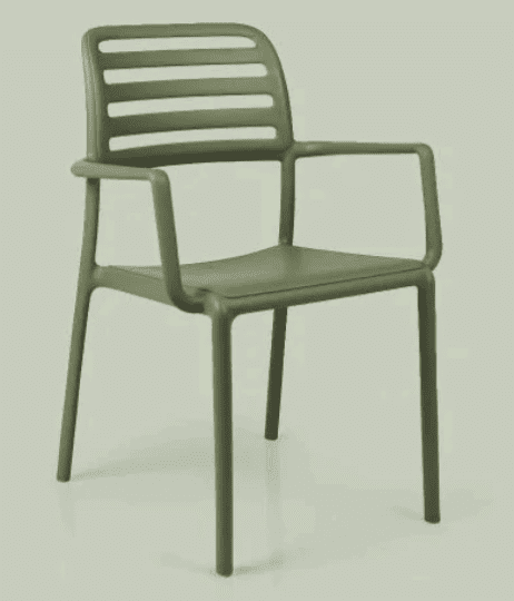 chaise d'extérieur
